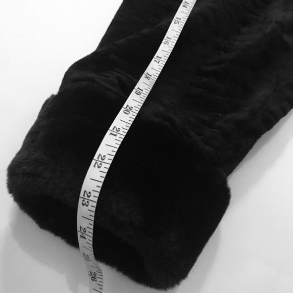 Vintage Y2K Giacca Black Reversible Jacket Coat Textured Faux Fur Vegan Leather - Picture 13 of 16